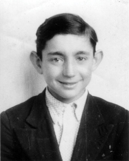 Milton M. Kleinberg shortly after arriving in America